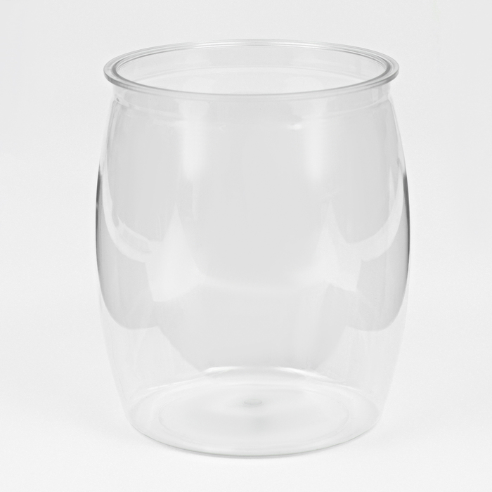 Аквариум круглый пластиковый, 2,8 литра - Фото 1