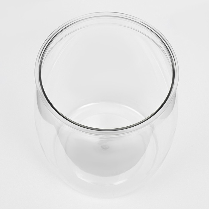 Аквариум круглый пластиковый, 2,8 литра, 14,8 х 16,9 см
