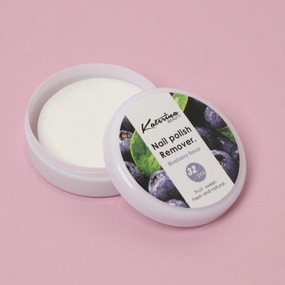 Салфетки для снятия лака, гель-лака, аромат черники, 32 шт.