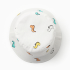 Панама Детская KAFTAN "Дино" р.50 молочный - фото 23876237