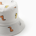 Панама Детская KAFTAN "Дино" р.50 молочный - фото 23876238
