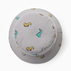 Панама Детская KAFTAN "Дино" р.50 серый 10179878