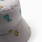 Панама Детская KAFTAN "Дино" р.50 серый 10179878