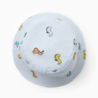 Панама Детская KAFTAN "Дино" р.50 голубой - фото 807320700