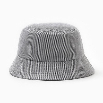 Панама детская KAFTAN «Полоска», серая, размер 50