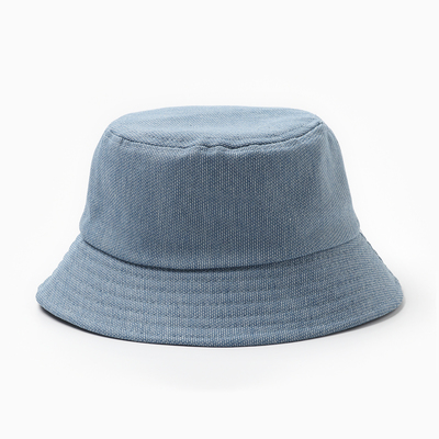 Панама детская KAFTAN «Джинс», голубая, размер 50