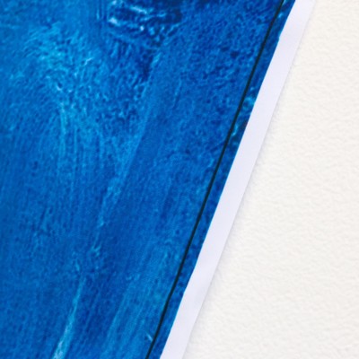 Фотофон винил "Голубая краска" 120х80 см