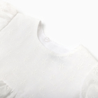 Комплект (Блузка и шорты) для девочки MINAKU цвет белый, рост 62-68 см - Фото 6