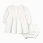 Комплект (Блузка и шорты) для девочки MINAKU цвет белый, рост 62-68 см - Фото 10
