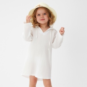 Рубашка (пончо) детская MINAKU цвет белый, рост 86-92 см