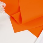 Фоамиран матовый 60х70 см, 1 мм, оранжевый - Фото 1
