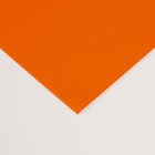 Фоамиран матовый 60х70 см, 1 мм, оранжевый - Фото 2