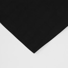 Фоамиран матовый 60х70 см, 1 мм, чёрный - Фото 2