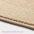 Коврик для дома Доляна «Софт», 50×80 см, бежевый - Фото 4