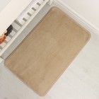 Коврик для дома Доляна «Софт», 50×80 см, бежевый - Фото 6