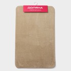 Коврик для дома Доляна «Софт», 50×80 см, бежевый - Фото 7