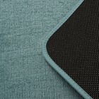 Коврик для дома Доляна «Софт», 50×80 см, бирюзовый - Фото 5