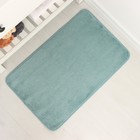 Коврик для дома Доляна «Софт», 50×80 см, бирюзовый - Фото 6
