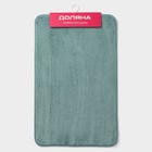 Коврик для дома Доляна «Софт», 50×80 см, бирюзовый - Фото 7