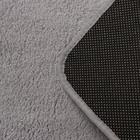 Коврик для дома Доляна «Софт», 50×80 см, серый - Фото 5