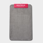 Коврик для дома Доляна «Софт», 50×80 см, серый - Фото 7