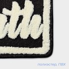 Коврик для ванной и туалета SAVANNA Bath, 40×60 см, чёрный - Фото 3