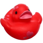 Резиновые игрушки для ванны Крошка Я «Уточки сердечки», в наборе 3 шт., МИКС - Фото 4