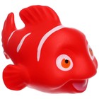 Набор резиновых игрушек для ванны «Рыбалка с цветными рыбками», 5 шт, сочок цвет МИКС, Крошка Я - Фото 15