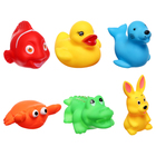 Набор резиновых игрушек для ванны «Морские друзья», 6 шт, Крошка Я - фото 8994954