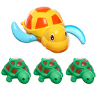 Игрушки для купания в ванне «Заводная черепашка», набор 4 шт., МИКС - Фото 2