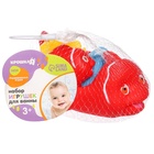 Резиновые игрушки для ванны Крошка Я «Мыльница: Рыбки», с пищалкой, в наборе 4 шт. - Фото 10