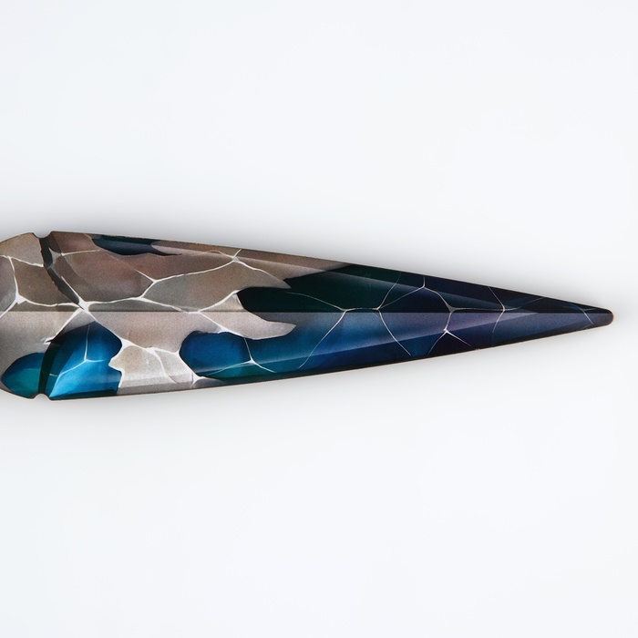 Сувенир деревянный нож кунай «Ледяной камень», 26 см - фото 1908111407