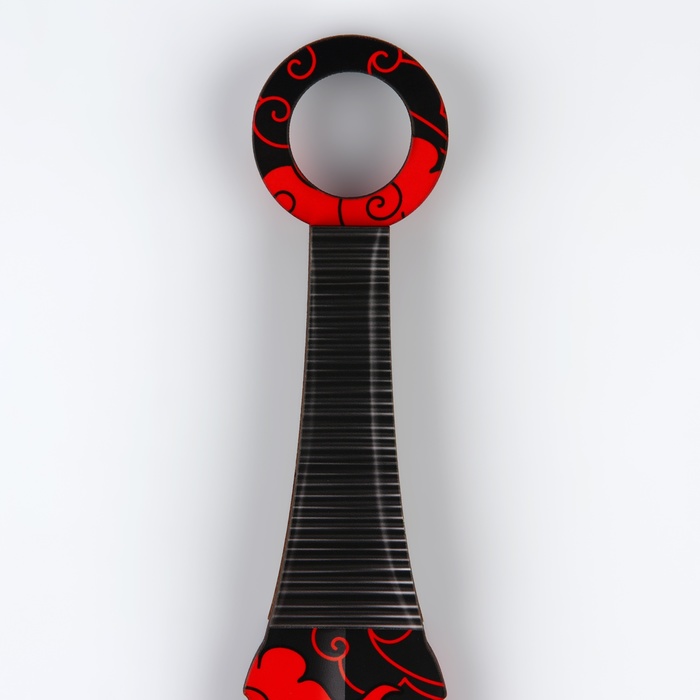 Сувенир деревянный нож кунай «Зеленый керистал», 26 см