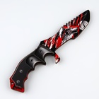 Сувенир деревянный нож охотничий "Волк", 25 см - фото 4024498