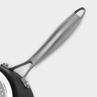 Ковш Magistro Rock Stone, 1.5 л, d=18 см, h=8 см, с крышкой, антипригарное покрытие, индукция, алюминий, чёрный - Фото 7