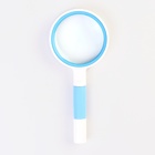 Лупа классическая, кратность 3, линза 60 мм, эргономичная ручка - Фото 2