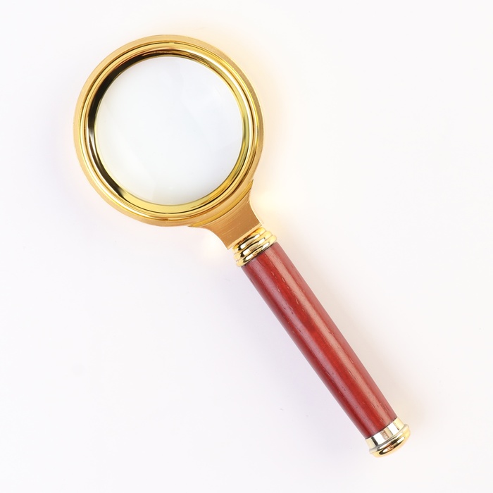 Лупа классическая, кратность 6, линза 35 мм - Фото 1