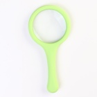 Лупа классическая, кратность 2, линза 60 мм, прорезиненная ручка - Фото 2