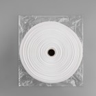 Шторная лента классическая, матовая, 6 см, 50±1 м, белая - Фото 5