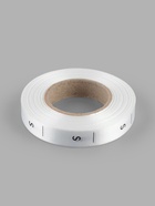 Размерник сатиновый, S, 1000 шт., 12 мм, 30 м, белый - Фото 3