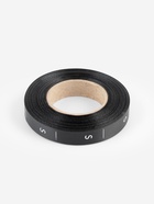 Размерник сатиновый, S, 1000 шт., 12 мм, 30 м, чёрный - Фото 3