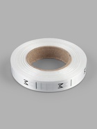 Размерник сатиновый, M, 1000 шт., 12 мм, 30 м, белый - Фото 3