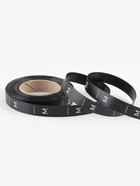 Размерник сатиновый, M, 1000 шт., 12 мм, 30 м, чёрный - Фото 2