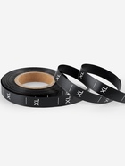 Размерник сатиновый, XL, 1000 шт., 12 мм, 30 м, чёрный - Фото 2