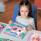 Раскраски спиральные, набор 3 шт. по 20 стр., Аниме - Фото 3