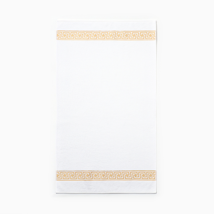 Полотенце махровое Bend цвет белый, 50×80, 420 г/м² хл100% - Фото 1