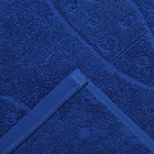 Полотенце махровое Branco di pesci цвет синий, 50Х80, 460г/м хл100% 10367305