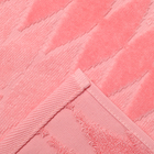 Полотенце махровое Il ritmo ПЦС-3601-4365 цв.654 розовый, 50Х80, 460г/м хл100% - Фото 4