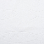 Полотенце махровое Branco di pesci белое, 70×120, 460 г/м², 100% хлопок, белое - Фото 3