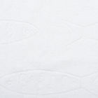 Полотенце махровое Branco di pesci цвет белый, 50Х80, 460г/м хл100% - Фото 3